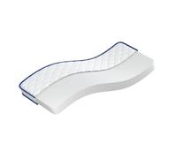 vidaXL Colchón de Espuma viscoelástica Blanco 80x200x17 cm Suave