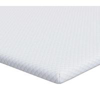 vidaXL Colchón de látex viscoelástico, 140 x 190 cm, grueso, suave, blanco