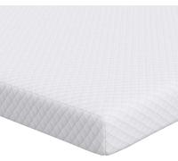 vidaXL Colchón de látex viscoelástico, 180 x 200 cm, de grosor elevado, suave, color blanco