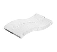 vidaXL Colchón híbrido de muelles ensacados – Firmeza media – Funda lavable – 100x220 cm