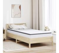 vidaXL Colchón Suave medio 100 x 200 cm y gris