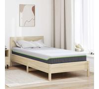 vidaXL Colchón Suave medio 90 x 190 cm y gris