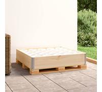 vidaXL Collar de caja de pallet madera maciza de pino 100x100 cm