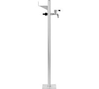 vidaXL Columna de agua para jardín, aluminio, 95 cm