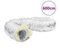 vidaXL Conducto de ventilación aislado aluminio 6 m Ø12,5 cm