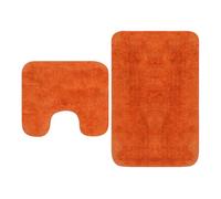 vidaXL Conjunto de Alfombrillas de Baño de Tela 2 Piezas Decoración Casa Color Gris, Tuquesa, Antracita y mas