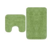 vidaXL Conjunto de Alfombrillas de Baño de Tela 2 Piezas Decoración Casa Color Gris, Tuquesa, Antracita y mas