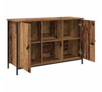 vidaXL Conjunto de mueble TV 101 x 35 x 65 cm Madera Vieja, fácil de montar