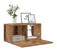 vidaXL Conjunto mueble TV 3 pcs Marrón moderno 60 x 30 x 30 cm Madera de ingeniería