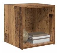 vidaXL Conjunto de Mueble de TV 4 pcs Madera Vieja 37 x 35 x 37,5 cm, Almacenamiento para Sala, Set de armarios rústicos con diseño cúbico, Muebles ahorradores de Espacio