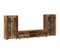 vidaXL Conjunto de mueble de TV FLORIN 3 uds. Madera vieja