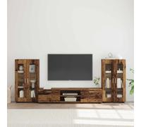 vidaXL Conjunto de mueble de TV FLORIN 3 uds. Madera vieja