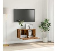 vidaXL Conjunto de Mueble de TV Marrón 60 x 30 x 30 cm, Mueble de Sala Moderno, Soporte Rectangular para TV, Conjunto Compacto, Unidad de Pared, decoración de Madera
