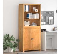 vidaXL Conjunto de Muebles de Almacenaje con estante 2 uds. Natural