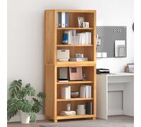 vidaXL Conjunto de Muebles de Almacenaje con estante 2 uds. Natural
