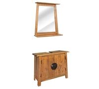 Conjunto de muebles de baño de Pino