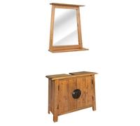 Conjunto de muebles de baño de Pino