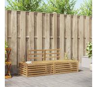 vidaXL Conjunto de sofás de exterior 3 Pieza Blanco 182,5 x 63 x 73 cm
