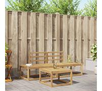 vidaXL Conjunto de sofás de Exterior 3 pcs Blanco, Sofá Moderno para Exteriores, Juego seccional Duradero, Ideal para jardín, Patio y terraza cómodos