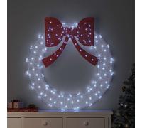 vidaXL Corona 150 LED frío 120 cm Acrílico