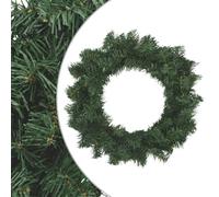 vidaXL Corona de Navidad Verde Ø 50 cm PVC
