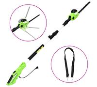 vidaXL Cortasetos eléctrico telescópico de pértiga 41 cm 550 W