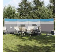 vidaXL Cortaviento de camping impermeable azul 510x153 cm