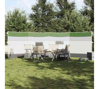 vidaXL Cortaviento de camping impermeable verde 510x153 cm