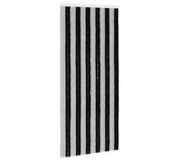 vidaXL Cortina anti-insectos de chenilla, gris y , 100 x 220 cm