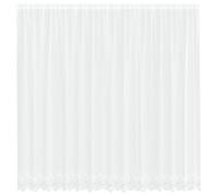 vidaXL Cortina de Encaje Blanco 240 x 400 cm Poliéster