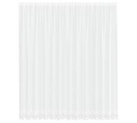 vidaXL Cortina de encaje 400 x 300 cm Poliéster para sala, filtra la luz, paneles de privacidad