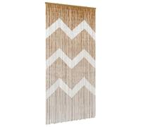 vidaXL Cortina de Puerta Insectos Multicolor 200 x 100 cm Bambú