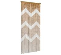 vidaXL Cortina de Puerta Insectos Multicolor 200 x 90 cm Bambú