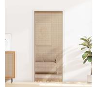 vidaXL Cortina de Puerta Insectos Multicolor 90 x 200 cm Bambú