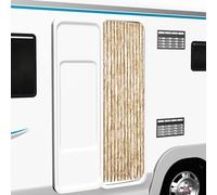 vidaXL Cortina mosquitera de chenilla beige 56x185 cm