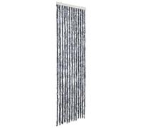 vidaXL Cortina Mosquitera Chenilla 56x200 cm Extraíble Puerto Color Azul, Beige, beige y marrón claro y mas