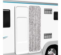vidaXL Cortina mosquitera marrón y beige chenilla 56x200 cm