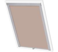 vidaXL, cortina opaca beige, modelo GGL y GGU, 104 cm