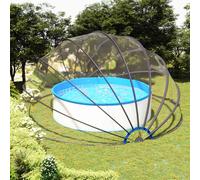 vidaXL Cubierta capota de piscina 559x275 cm