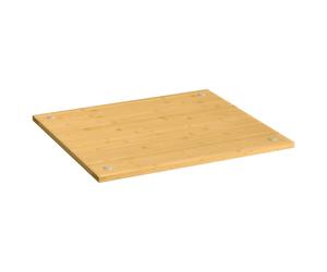 vidaXL Cubierta de cocina bambú 50x56x1,5 cm