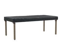 vidaXL Cubierta de mesa rectangular 202 x 102 x 15 cm tela impermeable