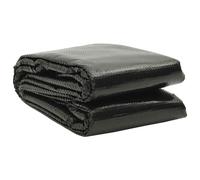 vidaXL Cubierta de piscina rectangular PE negro 1000x600 cm