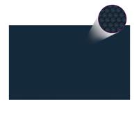 vidaXL Cubierta de Piscina Rectangulo PE 260x160cm Toldo Protector Funda Color Negro, Azul, Gris y mas