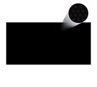 vidaXL Cubierta de Piscina Rectangulo PE 975x488 cm Toldo Protector Funda Color Azul, Negro, Negro y azul y mas