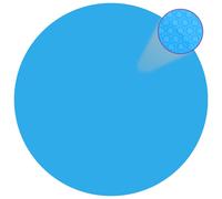 vidaXL Cubierta de Piscina Redonda PE 210 cm Toldo Protector Agua Funda Color Azul, Negro, Negro y azul y mas