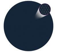 vidaXL Cubierta de Piscina Redonda PE 300 cm Toldo Protector Agua Funda Color Negro, Gris, Negro y azul y mas