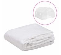 vidaXL Cubierta de repuesto de invernadero transparente (9 m²) 3x3x2 m