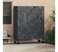 vidaXL Cubierta para Mesa de Pingpong Negro 165 x 70 x 185 cm tela