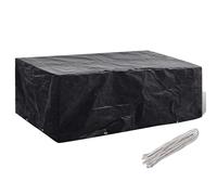 vidaXL Cubierta para muebles de jardín 8 ojales 200x160x70 cm