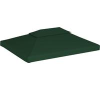 vidaXL: Cubierta para pabellón, lámina de reemplazo, 310 g/m², color verde, 3x4 metros